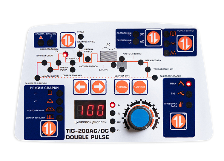 Сварочный аппарат ENERGY TIG-200 AC/DC DOUBLE PULSE